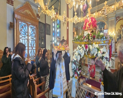 Μεγάλη Παρασκευὴ πρωὶ στὸ Προάστειο Λεύκτρου