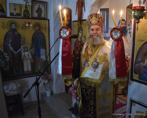 Ἑορτὴ τῶν Ἁγίων Νεοφανῶν Μαρτύρων Ραφαήλ, Νικολάου καὶ Εἰρήνης στὸ Γύθειο