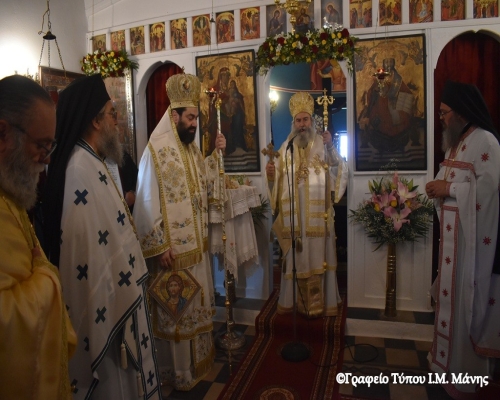 Ἡ ἑορτὴ τῶν Ἁγίων Πάντων στὸ Μοναστήρι τοῦ Ἀκούμαρου Γυθείου